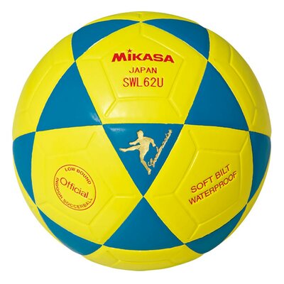 Zaalvoetbal Mikasa SWL62U - Blauw - Geel